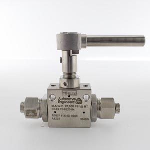 High Pressure Valves