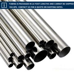 1/2 IN X.049,304SS,WELDED